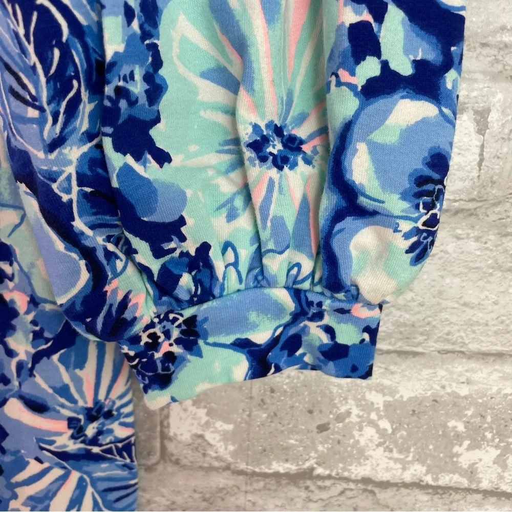 NWT - Lilly Pulitzer Bartlett Dress Coastal Blue Size XS - Picture 7 of 13